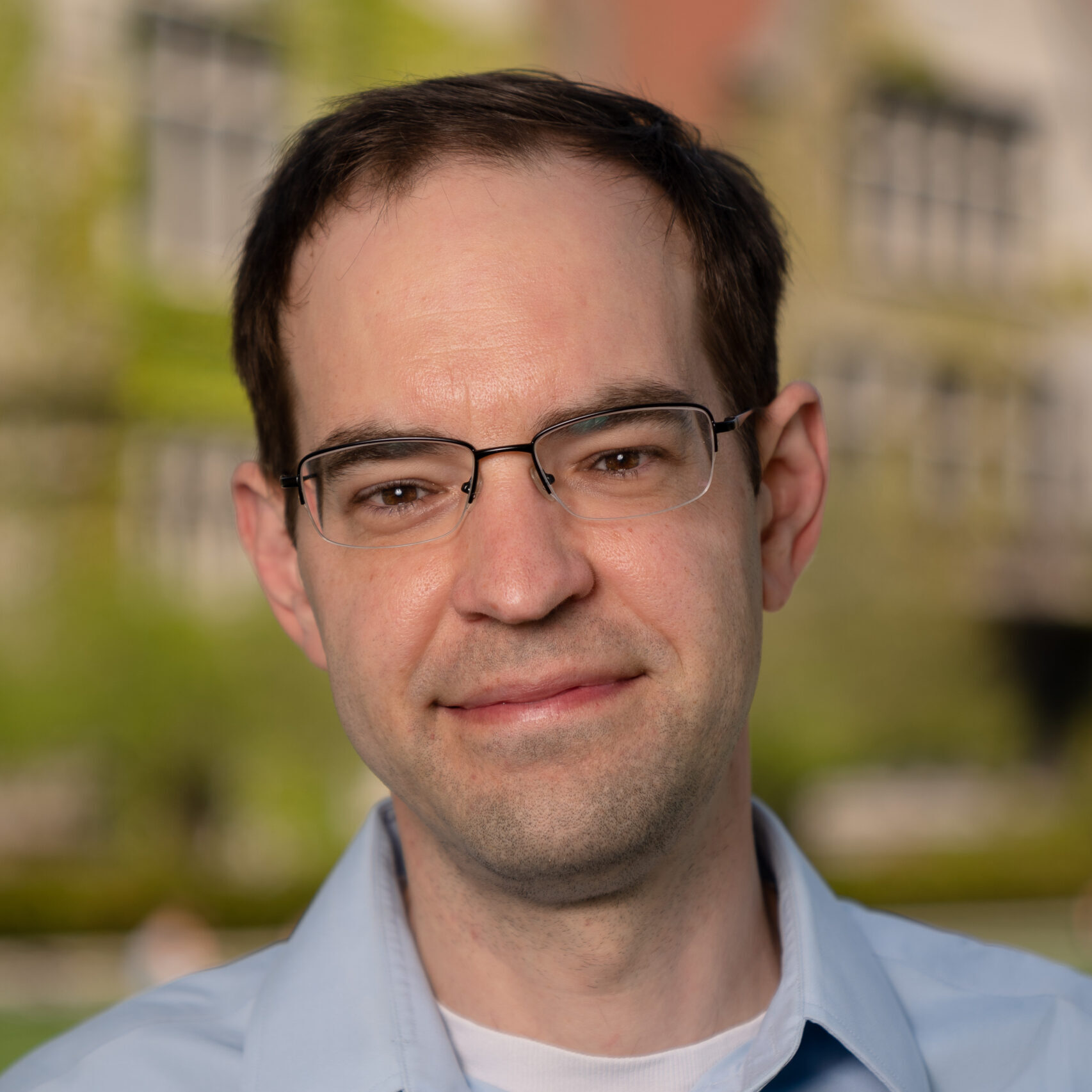 Daniel C. Fabrycky, associate professor in the Department of Astronomy and Astrophysics, photographed on April 26, 2021. (Photo by Jason Smith)